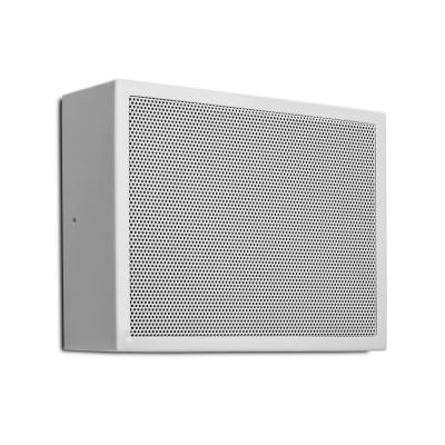 6" Metal Square On-Wall Loudspeaker 100 - 18 k Hz White